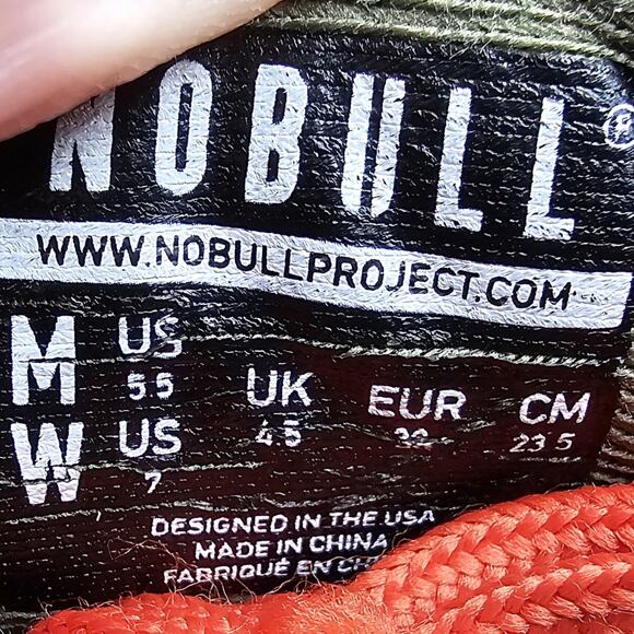 Nobull Project Superfabric Trainer Olive Green Womens 7 Shoes Sneakers - Picture 11 of 11